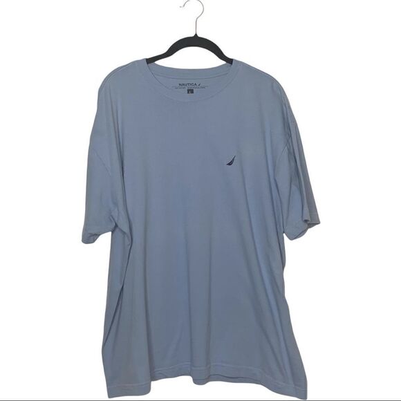 Men's Large Nautica 100% Cotton Tee Shirt - Picture 1 of 6